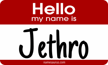 Hello my name is Jethro png download