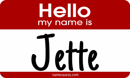 Hello my name is Jette png download