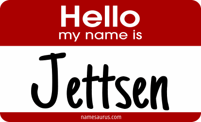 Hello my name is Jettsen png download