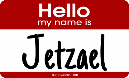 Hello my name is Jetzael png download