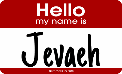 Hello my name is Jevaeh png download