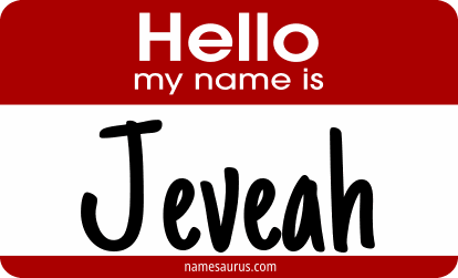 Hello my name is Jeveah png download
