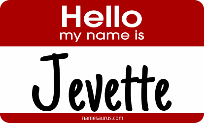 Hello my name is Jevette png download