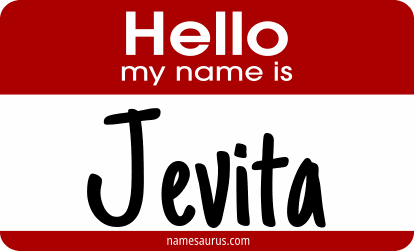 Hello my name is Jevita png download