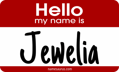 Hello my name is Jewelia png download