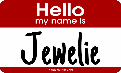 Hello my name is Jewelie png download