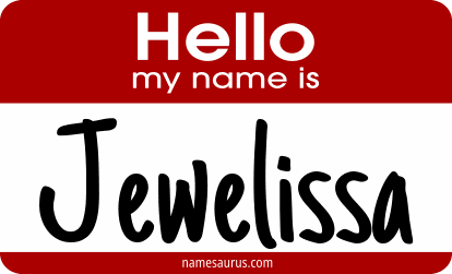 Hello my name is Jewelissa png download