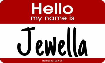 Hello my name is Jewella png download