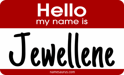 Hello my name is Jewellene png download