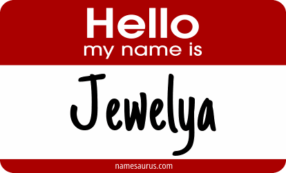 Hello my name is Jewelya png download