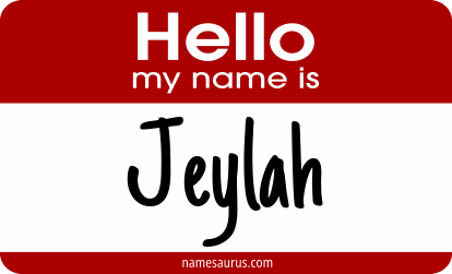 Hello my name is Jeylah png download