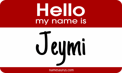 Hello my name is Jeymi png download