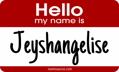 Hello my name is Jeyshangelise png download