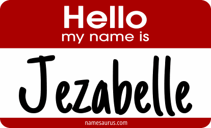 Hello my name is Jezabelle png download