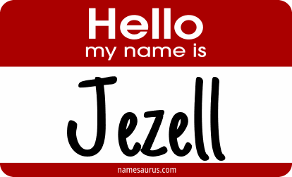 Hello my name is Jezell png download