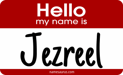 Hello my name is Jezreel png download