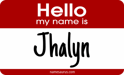 Hello my name is Jhalyn png download