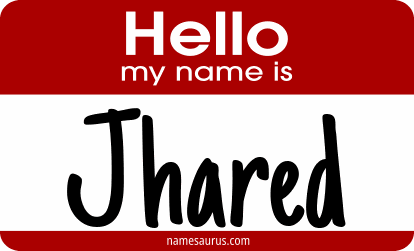 Hello my name is Jhared png download