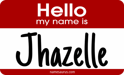 Hello my name is Jhazelle png download