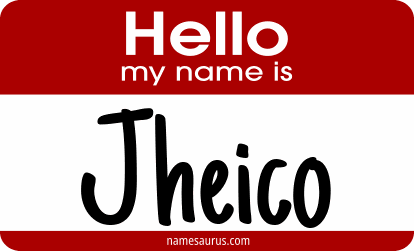 Hello my name is Jheico png download