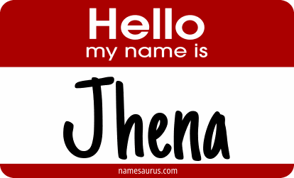Hello my name is Jhena png download