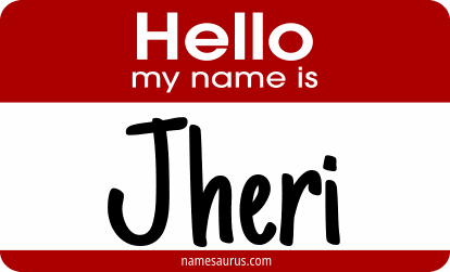 Hello my name is Jheri png download