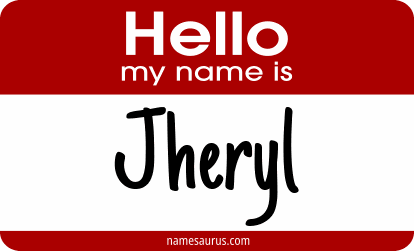 Hello my name is Jheryl png download