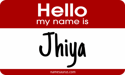 Hello my name is Jhiya png download