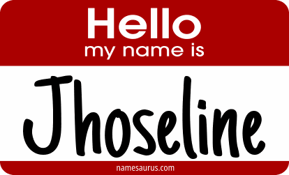 Hello my name is Jhoseline png download
