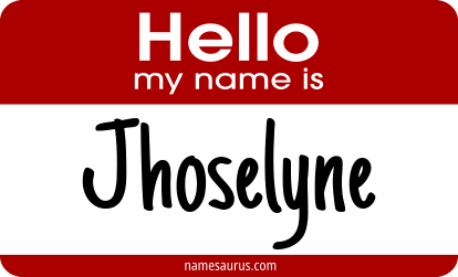 Hello my name is Jhoselyne png download