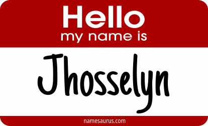 Hello my name is Jhosselyn png download