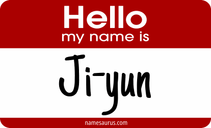 Hello my name is Ji-yun png download