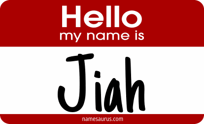 Hello my name is Jiah png download