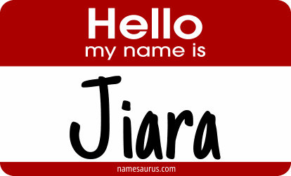 Hello my name is Jiara png download
