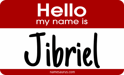 Hello my name is Jibriel png download