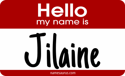 Hello my name is Jilaine png download