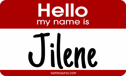 Hello my name is Jilene png download