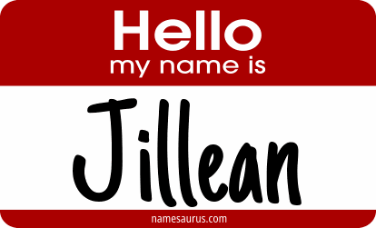 Hello my name is Jillean png download