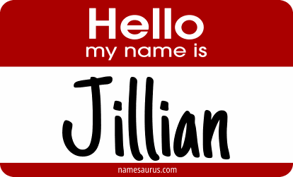 Hello my name is Jillian png download