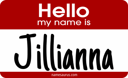 Hello my name is Jillianna png download