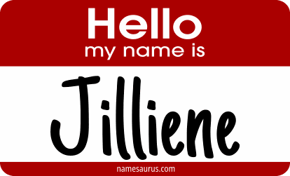 Hello my name is Jilliene png download