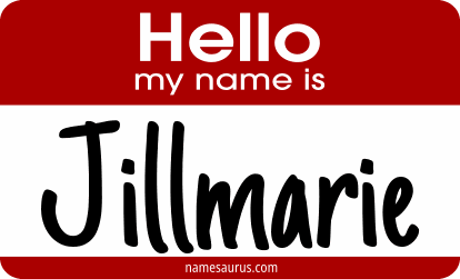 Hello my name is Jillmarie png download