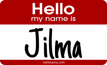 Hello my name is Jilma png download