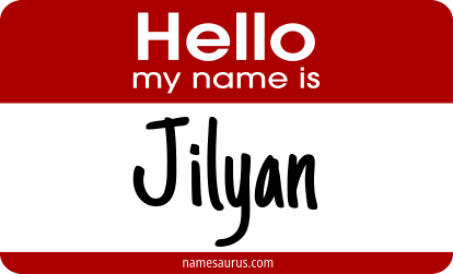 Hello my name is Jilyan png download