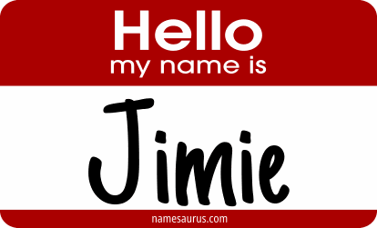 Hello my name is Jimie png download