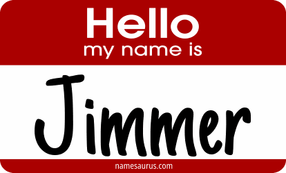 Hello my name is Jimmer png download