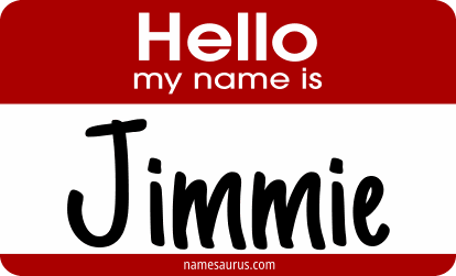 Hello my name is Jimmie png download