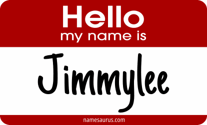 Hello my name is Jimmylee png download