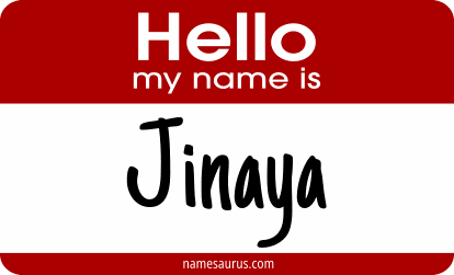 Hello my name is Jinaya png download