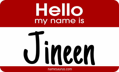 Hello my name is Jineen png download
